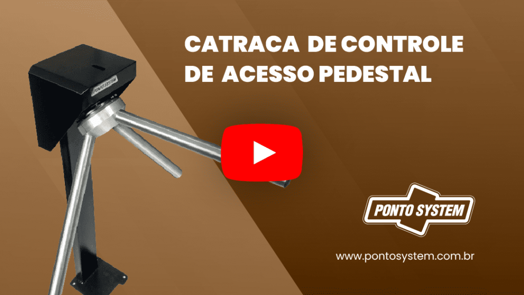 Capa Video Catraca Pedestal