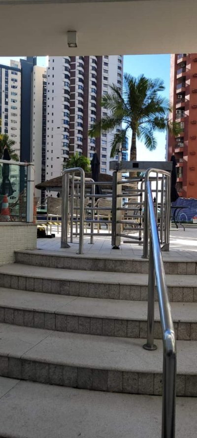 catraca mini torniquete condominio